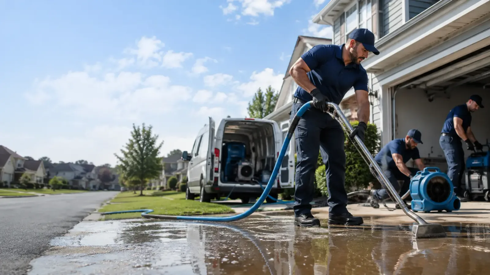 Flood Damage Restoration in Lidderdale, IA